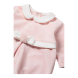 MAYORAL set tutina manica lunga tinta unita in ciniglia con cappello Rosa per Neonata 2782 ROSA MAYORAL 