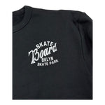 NAME.IT felpa chiusa girocollo tinta unita con stampa in contrasto Nero per Bambino 13236390 NERO NAME.IT 