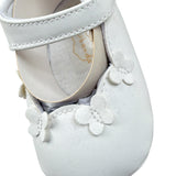 Mini Banda Mocassino tinta unita Bianco per Neonato 3B354 BIANCO MINI BANDA 