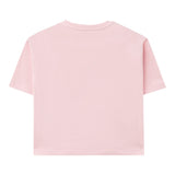 Iceberg T-Shirt Girocollo Tinta Unita con Stampa per Bambina TSICE5150JX ROSA ICEBERG 