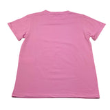 Lu Lu By Miss Grant T-Shirt Girocollo Tinta Unita con Brillantini per Bambina LL3691 ROSA LU LU BY MISS GRANT 