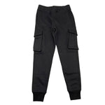 DATCH pantalone tuta tinta unita con tasconi Nero per Bambino DTH1808 NERO DATCH 