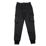DATCH pantalone tuta tinta unita con tasconi Nero per Bambino DTH1808 NERO DATCH 