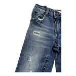 CESARE PACIOTTI jeans tinta unita con girovita regolabile Blu per Neonato PTP2339B BLU CESARE PACIOTTI 