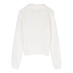 PHILOSOPHY maglia tinta unita con colletto  Panna per Bambina PFMA003 PANNA PHILOSOPHY 
