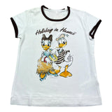 Monnalisa T-Shirt Girocollo Tinta Unita con Stampa per Bambina 197603SS BIANCO MONNALISA 