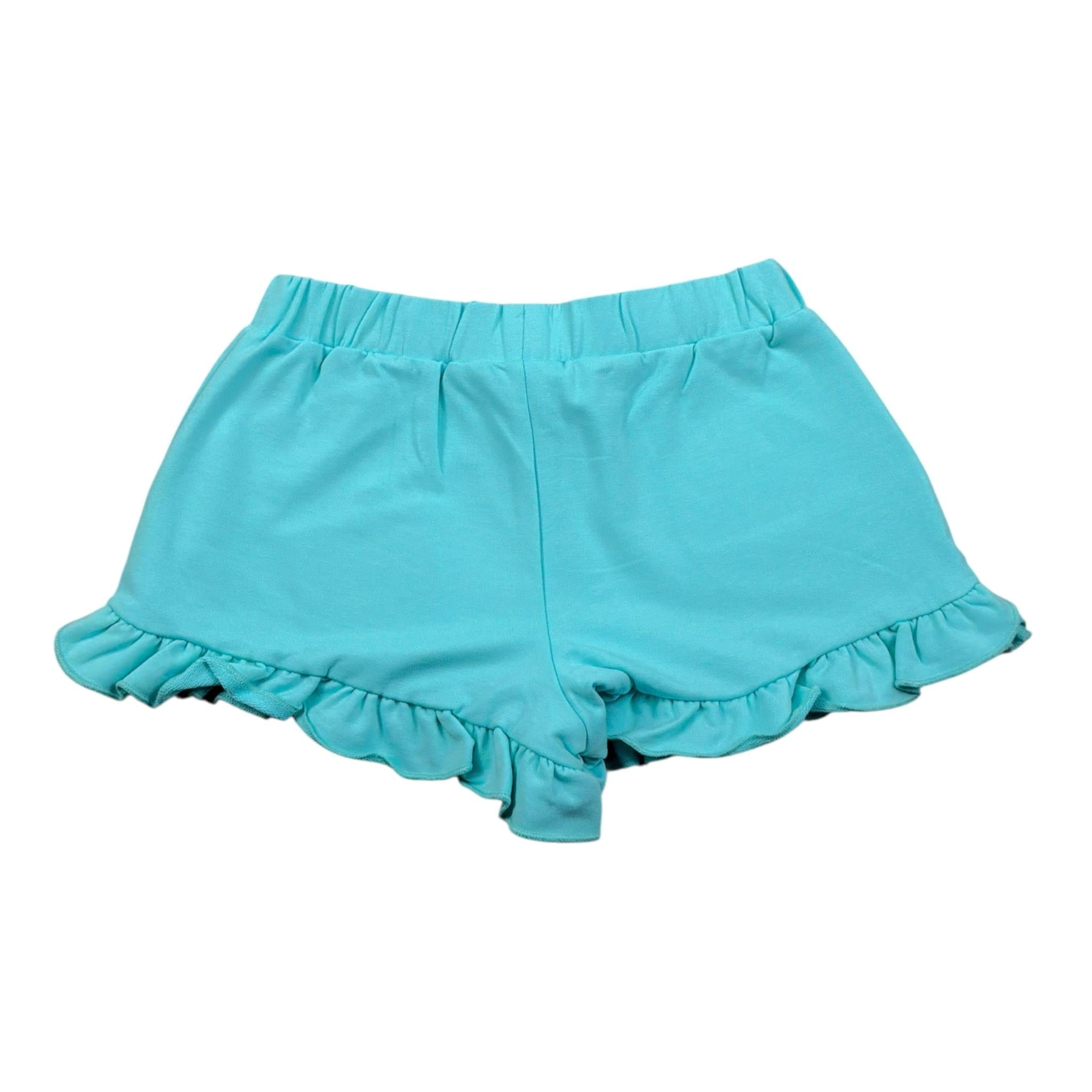 Liu Jo Short tinta unita con Elastico In Vita Verde Acqua per Bambina KA4111 VERDE ACQUA LIU JO 