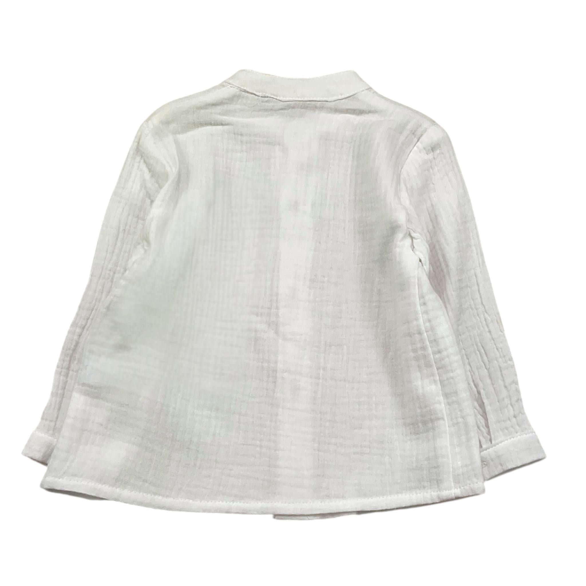 YOEDU camicia tinta unita con colletto coreano Bianco per Bambino 3055J BIANCO YOEDU 
