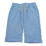 Over-D Bermuda tinta unita con Elastico In Vita Azzurro per Bambino 1506 AZZURRO OVER-D 
