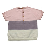 Wedoble T-Shirt Gircollo Tricolore per Neonata V2505302B MULTICOLOR WEDOBLE 