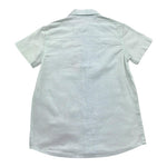 Trussardi Camicia Mezza Manica Tinta Unita con Logo per Bambina TBP26020CL VERDE TRUSSARDI 