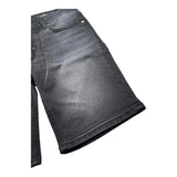 Antony Morato Bermuda Tinta Unita In Denim per Bambino MKDS00028X NERO ANTONY MORATO 