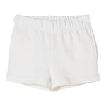 Stella Mccartney Short Tinta Unita con Stampa per Bambina TW6D99J BIANCO STELLA McCARTNEY 