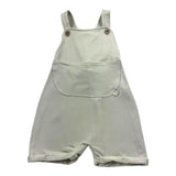 Bamboom+Babies Einfarbige Overalls Mit Tasche Schlamm Für Neugeborene