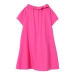 Il Gufo Abito Tinta Unita Mezza Manica per Bambina P25VM781C0046 FUXIA IL GUFO 