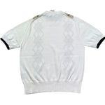 Paolo Pecora T-Shirt Girocollo Tinta Unita con Ricami In Maglia per Bambino PP4284 BIANCO PAOLO PECORA 