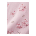 Elisabetta Franchi T-Shirt In Maglia Girocollo Tinta Unita per Bambina EFMA158 ROSA ELISABETTA FRANCHI 