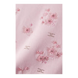 Elisabetta Franchi T-Shirt In Maglia Girocollo Tinta Unita per Bambina EFMA158 ROSA ELISABETTA FRANCHI 