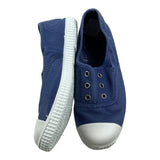Chipie Sneakers Einfarbig mit Kontrastsohle Blau für Kinder