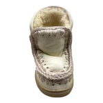 MOU stivali tinta unita con logo Bianco per Bambina FK111000C BIANCO MOU 