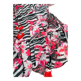 F**K Copricostume Tinta Unita con Fantasia per Bambina FJ230716X1 BIANCO F**K 