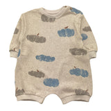 PLAY UP pagliaccetto tinta unita con stampa Beige per Neonato PA011AP11501 BEIGE PLAY UP 