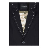 John Richmond Giacca Tinta Unita con Borchie per Bambino RBP25148GC NERO JOHN RICHMOND 