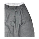 LU LU BY MISS GRANT pantalone tinta unita con elastico in vita modello a palazzo Nero per Bambina LL2997 NERO LU LU BY MISS GRANT 