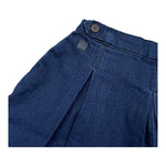 BOBOLI short in denim tinta unita con elastico in vita Blu per Bambina 209089 BLU BOBOLI 