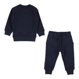 TRUSSARDI completo 2pz felpa-pantalone Blu per Bambina TIA24156CF BLU TRUSSARDI 