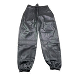 DIXIE pantalone in ecopelle tinta unita Nero per Bambina PHT3200G67X NERO DIXIE 