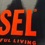 Diesel Cappello Tinta Unita con Stampa E Fantasia per Bambino J00973 NERO DIESEL 