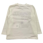MANUEL RITZ shirt girocollo tinta unita con stampa logo Bianco per Neonato MR2804X BIANCO MANUEL RITZ 