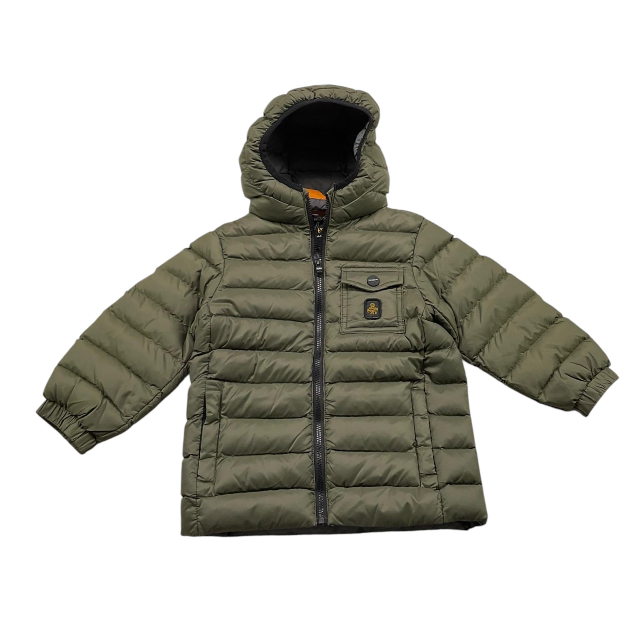 REFRIGIWEAR giubbino tinta unita con cappuccio Verde per Neonato RWN824 VERDE REFRIGIWEAR 