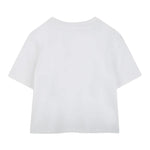 Marc Jacobs T-Shirt Girocollo Tinta Unita con Stampa per Bambina W60463J BIANCO MARC JACOBS 