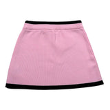 Vicolo Gonna Tinta Unita con Profilo In Contrasto per Bambina 3146W00302 ROSA VICOLO 
