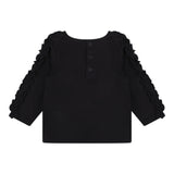 CARRE'MENT BEAU shirt girocollo tinta unita Blu per Neonata Y05305N BLU CARRE'MENT BEAU 