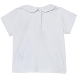 Liu Jo T-Shirt Girocollo Tinta Unita con Stampe per Neonata HA5045X BIANCO LIU JO 