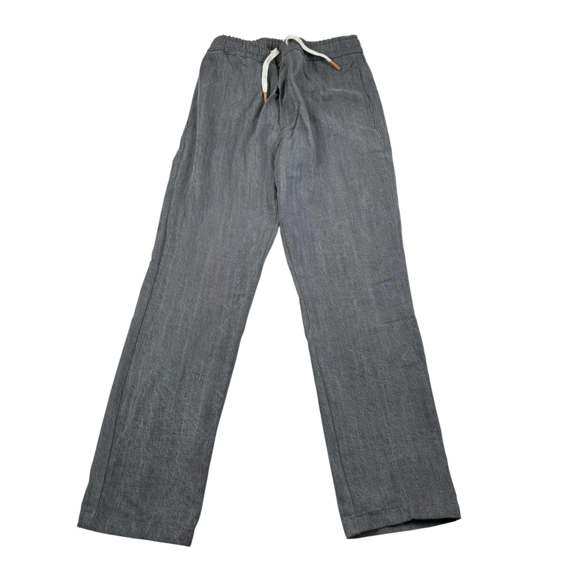 Manuel Ritz Pantalone tinta unita con Elastico In Vita Grigio per Bambino MR3059 GRIGIO MANUEL RITZ 