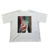 Replay T-Shirt Rundhalsausschnitt Einfarbig mit Kontrastdruck Weiß Für Mädchen