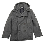 PAOLO PECORA cappotto tinta unita con cappuccio Grigio per Bambino PP3834 GRIGIO PAOLO PECORA 