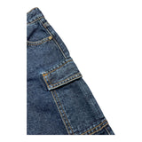 DIXIE gonna in denim tinta unita con girovita regolabile Blu per Bambina GB37010G67 BLU DIXIE 