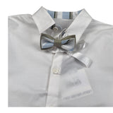 New Gereration Camicia Manica Lunga con Papillon Bianco per Bambino 51152 BIANCO NEW GERERATION 