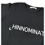 Hinnominate Abito Mezza Manica tinta unita con Stampa Nero per Bambina 3646V0159 NERO HINNOMINATE 