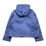 K-WAY giubbino tinta unita con zip e cappuccio Blu per Bambino K1128FW BLU K-WAY 