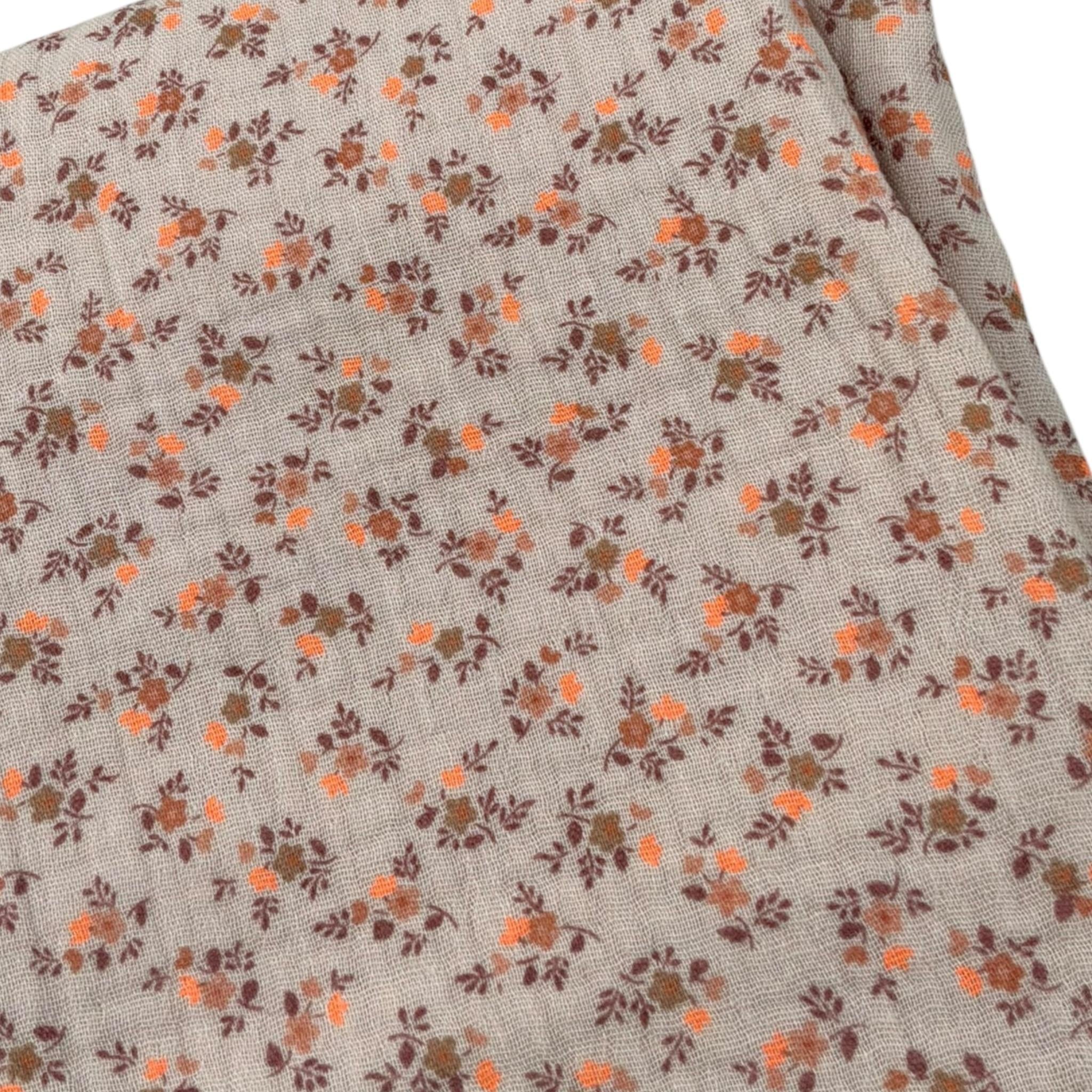 Lalalu' Coperta tinta unita con Stampa Rosa per Neonata COL21L ROSA LALALU' 