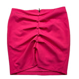 Marc Ellis Einfarbiges Top-Rock-Set mit Kunstknöpfen Fuchsia für Mädchen