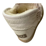 MOU stivali tinta unita con logo Bianco per Bambina FK111000C BIANCO MOU 