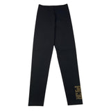 JOHN RICHMOND leggins tinta unita con stampa Nero per Bambina RGA25159LE NERO JOHN RICHMOND 