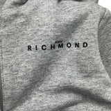 JOHN RICHMOND felpa tinta unita con cappuccio e zip Grigio per Neonato RIA25039FE GRIGIO JOHN RICHMOND 